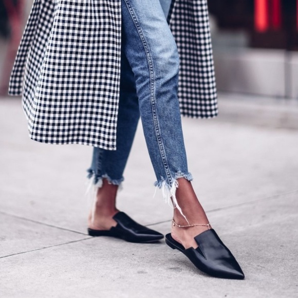 marc fisher snakeskin mules